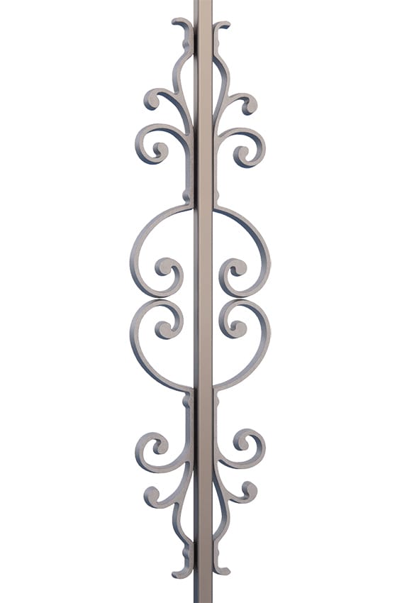 DOUBLE FLEUR-DE-LIS CASTINGS