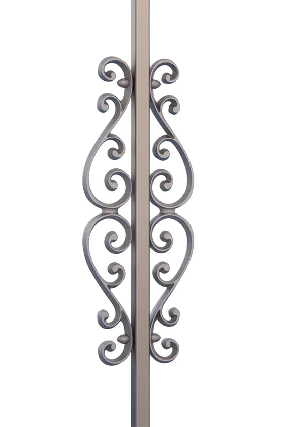 DOUBLE SCROLL CASTINGS