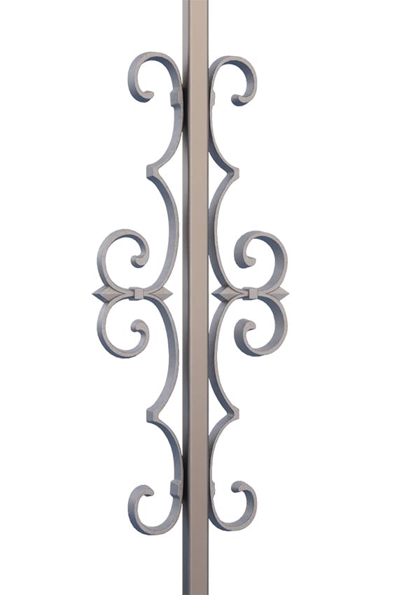 LARGE SCROLL CASTINGS