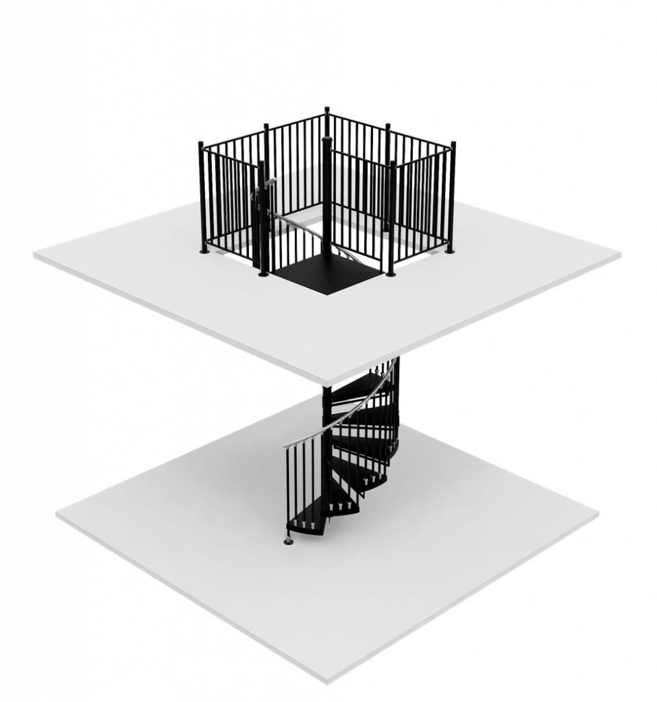 RECTANGULAR OPENING - STANDARD SPINDLES