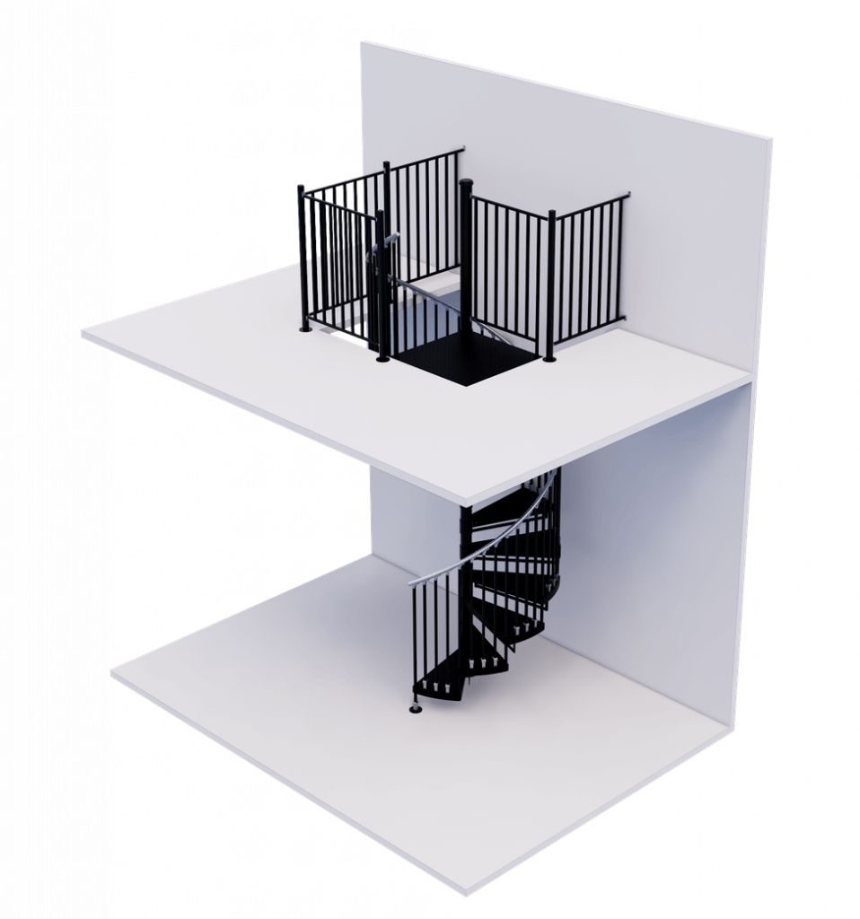 3-SIDED OPENING - STANDARD SPINDLES