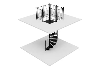 Well railing layouts Well railing layouts